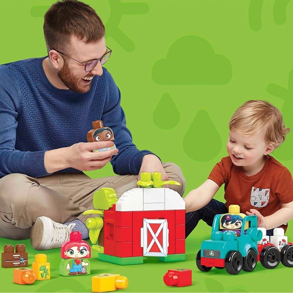 🆕 MEGA BLOKS Fisher-Price Grow & Protect Farm - Picture 3 of 6